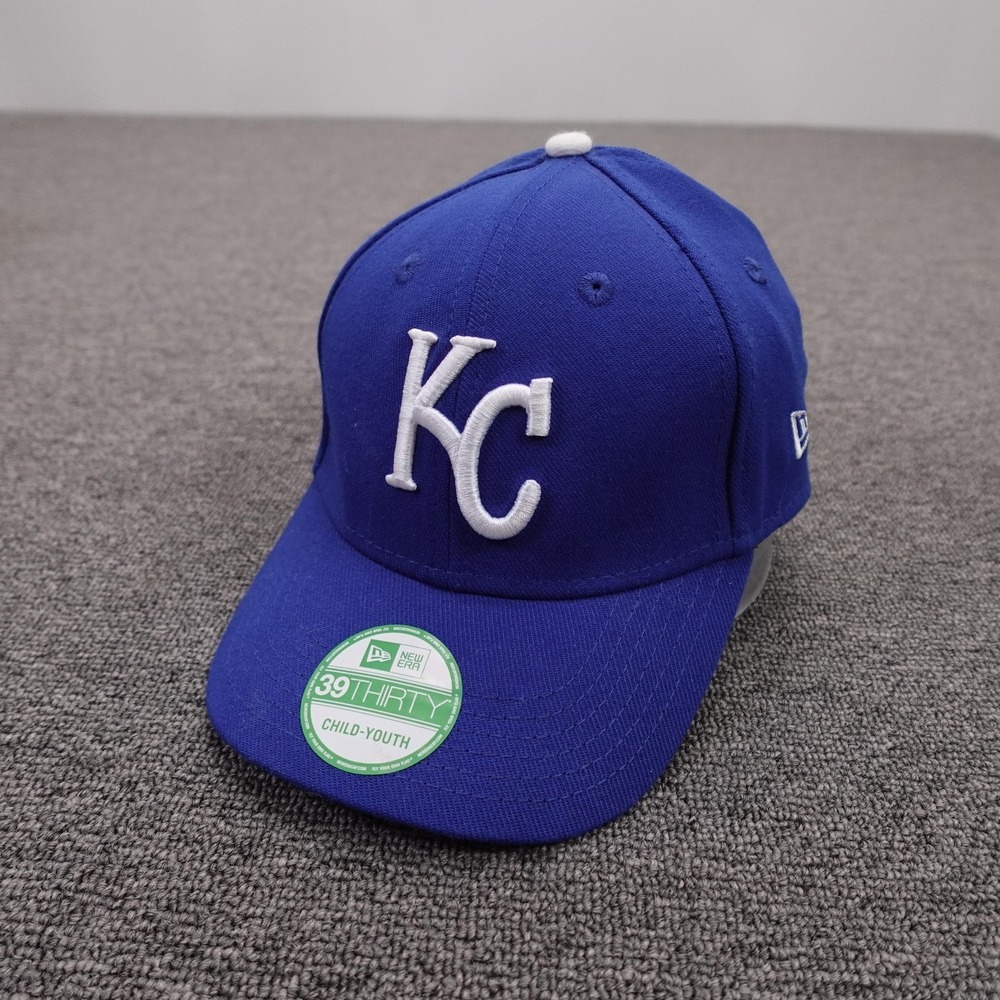 Kansas City Royals Hat Cap Fitted Boys One Size MLB Baseball 39THIRTY New‎ Era